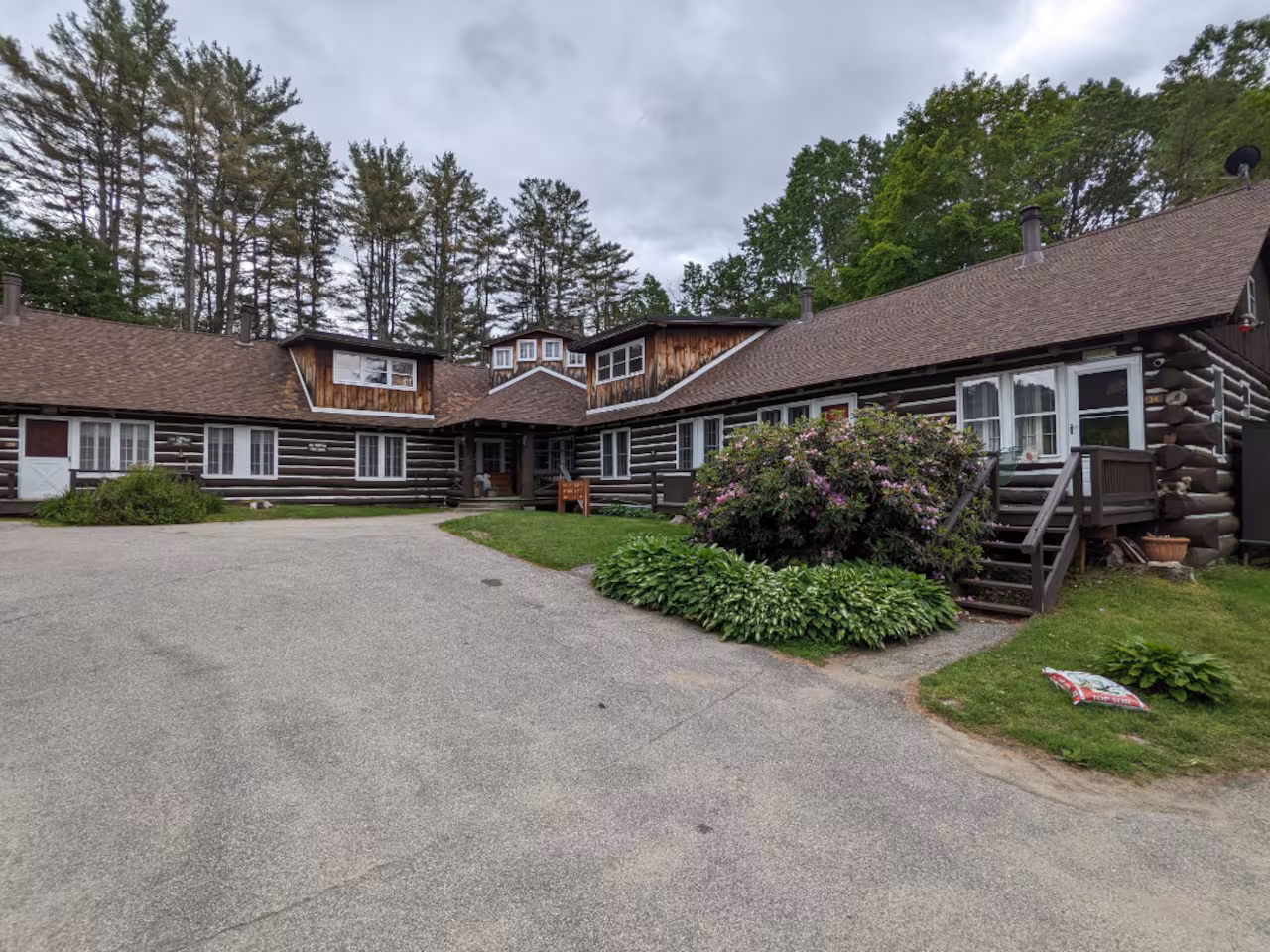 Front View of Building